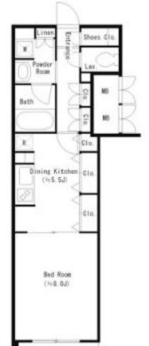 13階の間取り図