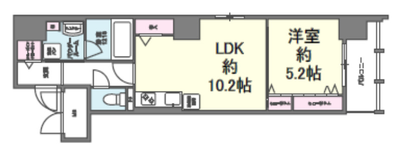 9階の間取り図