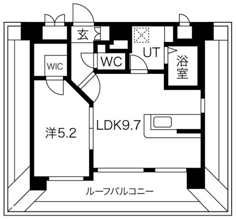 13階の間取り図