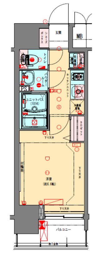 プレサンス立売堀ベルヴィル