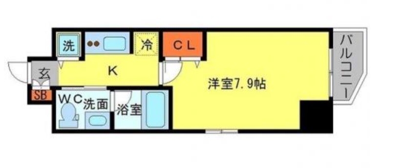 6階の間取り図
