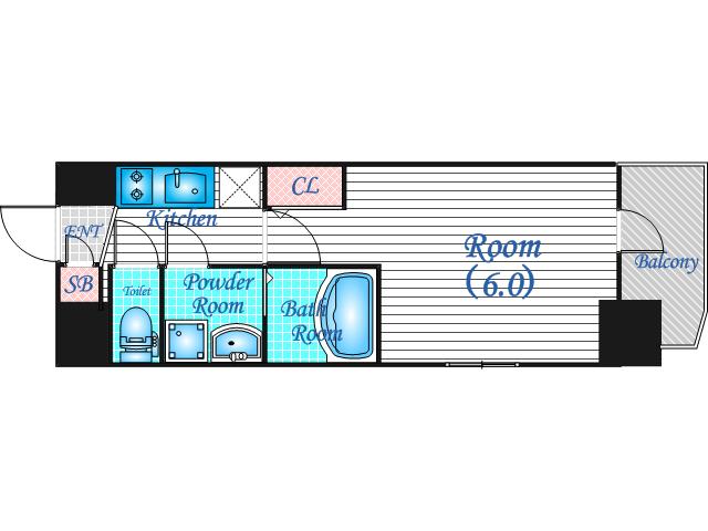 14階の間取り図