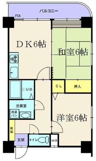 10階の間取り図