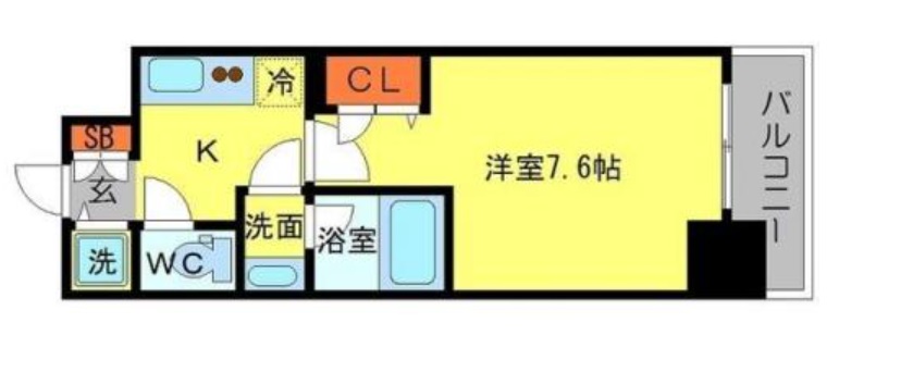 9階の間取り図