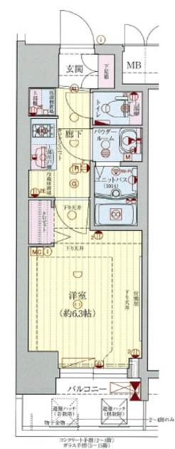 3階の間取り図