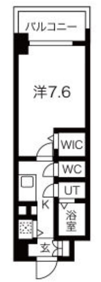 9階の間取り図