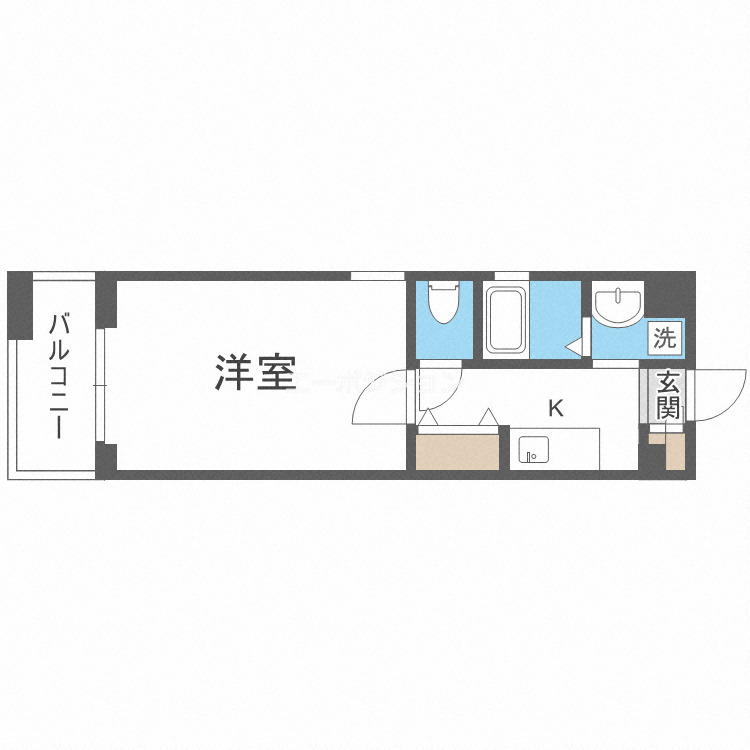 3階の間取り図