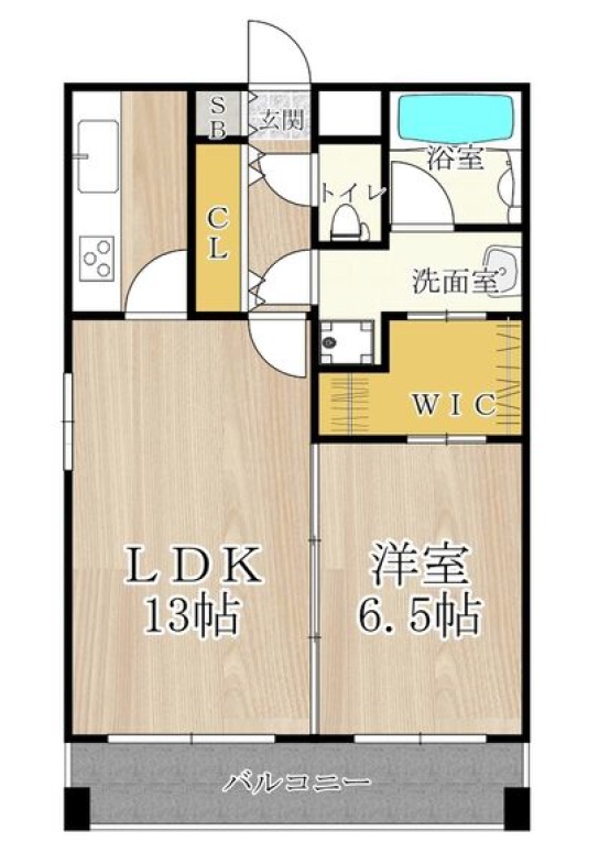 14階の間取り図