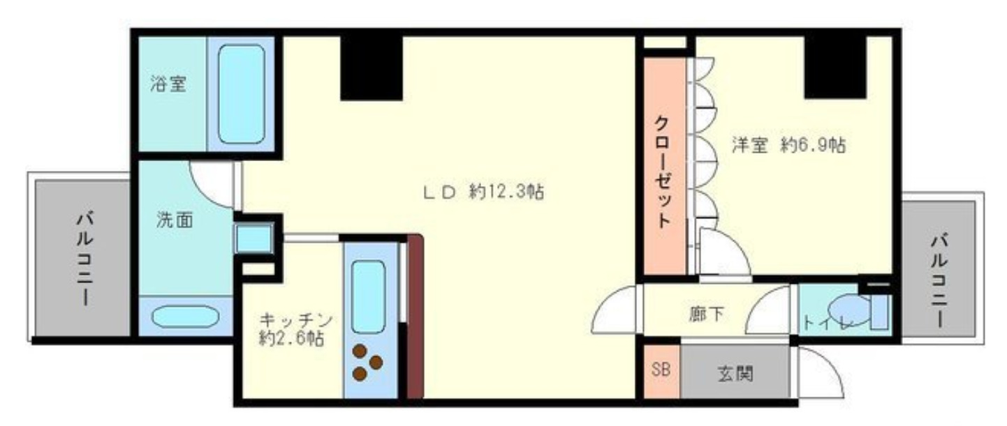 17階の間取り図