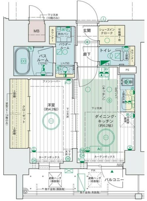 エステムコート大阪福島Ⅱレイヤー