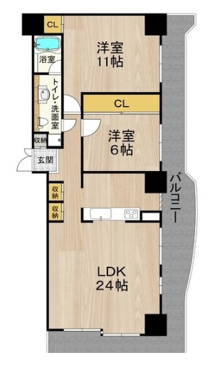 11階の間取り図