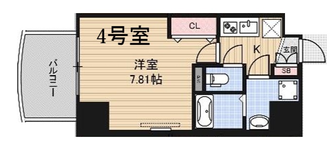 13階の間取り図