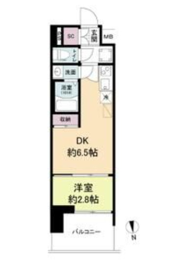 11階の間取り図