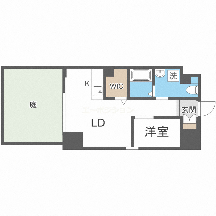 3階の間取り図