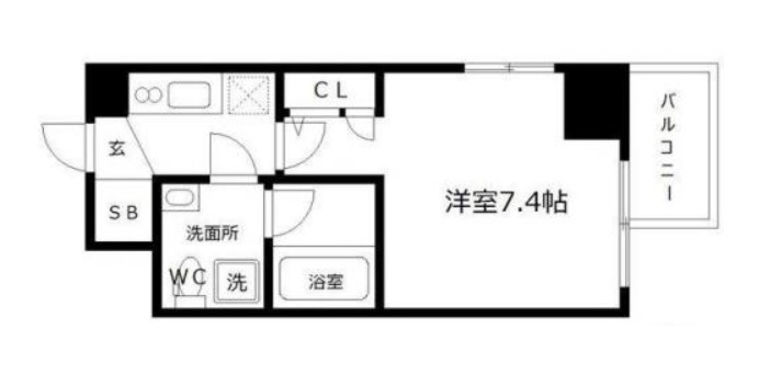 14階の間取り図