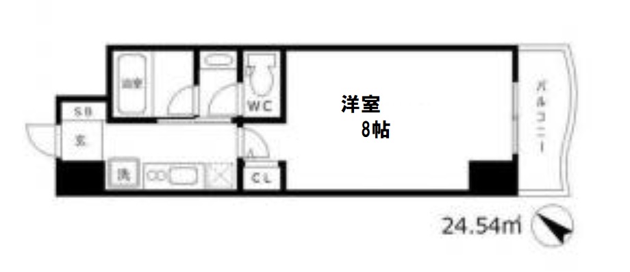 15階の間取り図