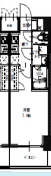 2階の間取り図