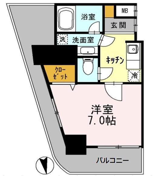 20階の間取り図