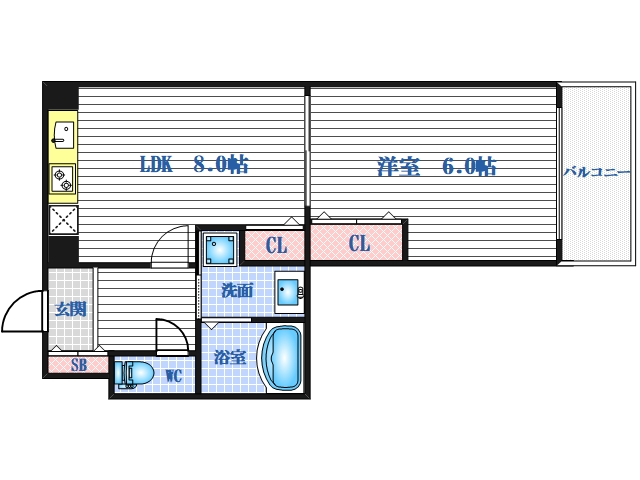14階の間取り図