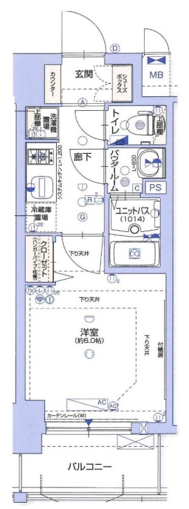 12階の間取り図
