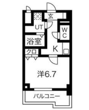 5階の間取り図