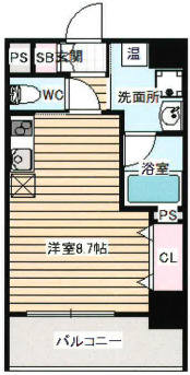 3階の間取り図