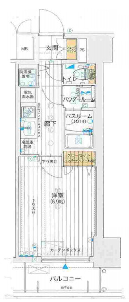 15階の間取り図