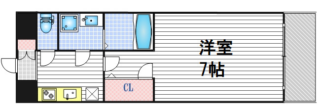9階の間取り図