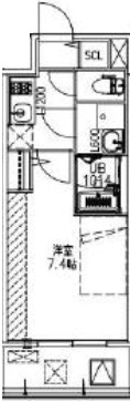 5階の間取り図