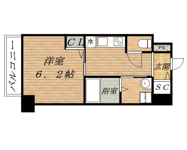 15階の間取り図