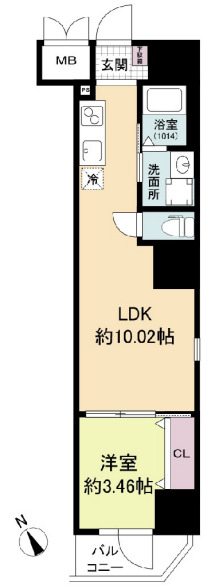 11階の間取り図