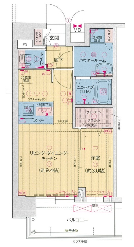 プレサンス京橋ＧＲＥＥＮ　ＹＡＲＤアルミラ