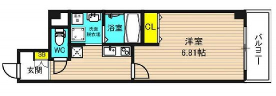 9階の間取り図