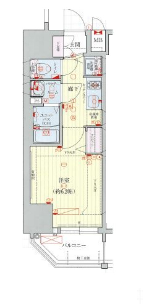 10階の間取り図