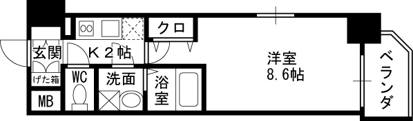 洋室10.3帖