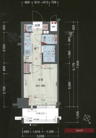 11階の間取り図