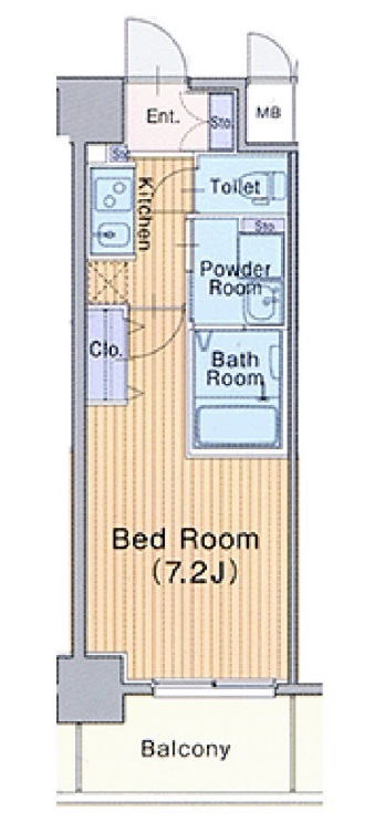 9階の間取り図