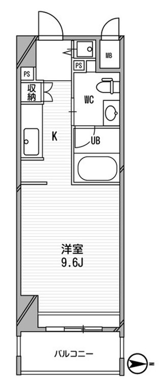 3階の間取り図