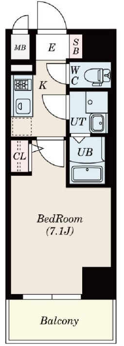 5階の間取り図