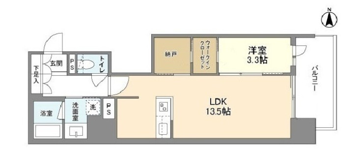 13階の間取り図
