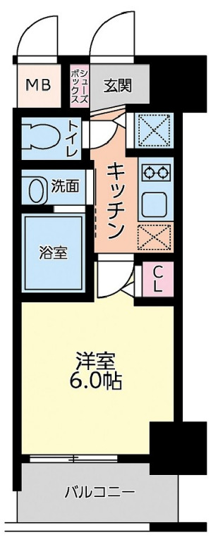 8階の間取り図