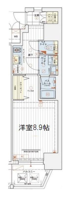 12階の間取り図