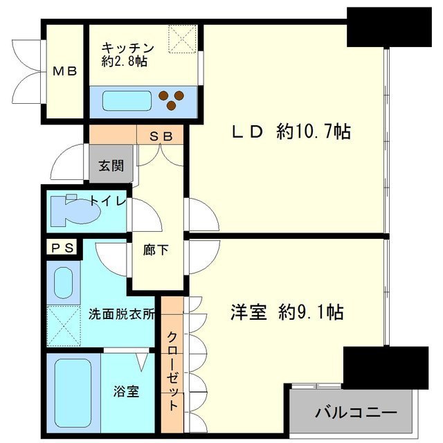 13階の間取り図