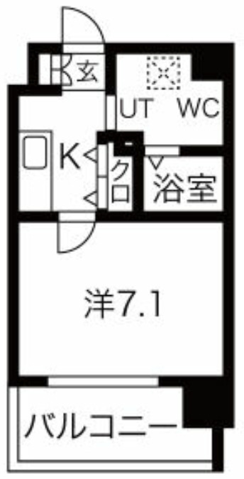 5階の間取り図