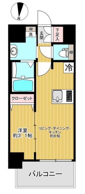 7階の間取り図