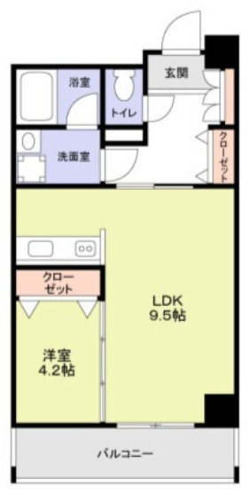 9階の間取り図