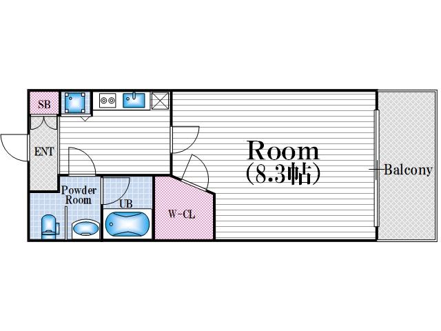 11階の間取り図
