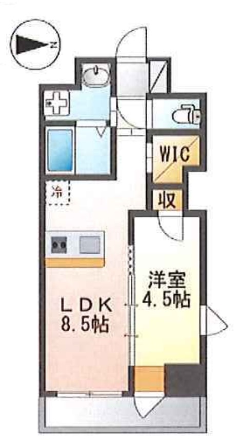 3階の間取り図