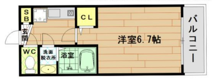 3階の間取り図
