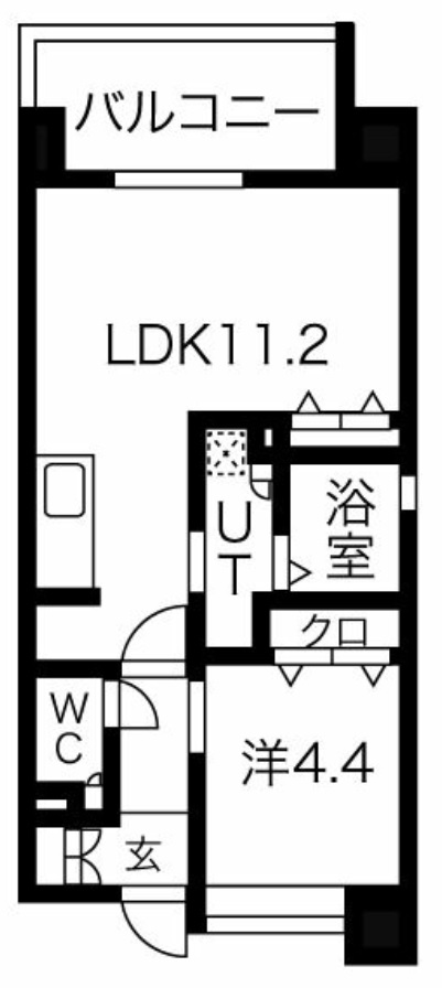 9階の間取り図